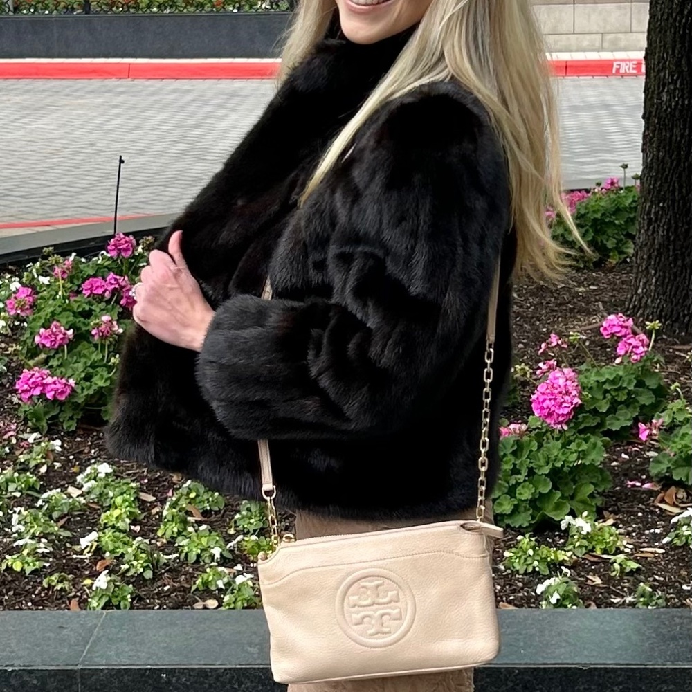 Genuine Ranch Mink Fur Vintage Jacket